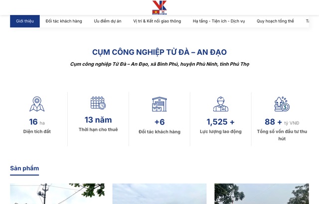 Website CCN Tử Đa An Đào